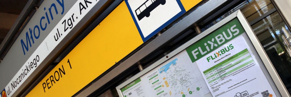 Metro Młociny - tablica